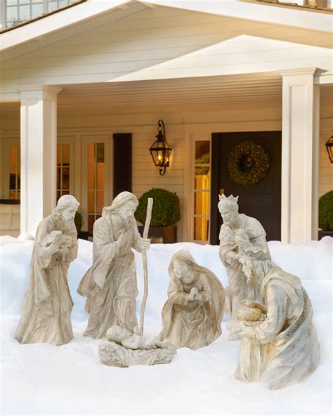 nativity scene resin|outdoor resin nativity sets clearance.